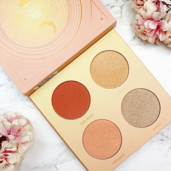 Hipdot Sun Godess 4 Shade Face Palette blush' highlighter ' bronzer' contour' - Picture 2 of 4